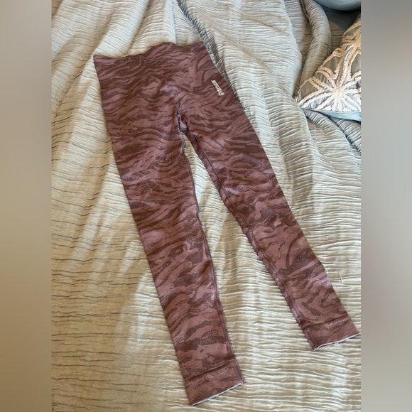 Gymshark Pants & Jumpsuits Gymshark Zebra Print Leggings Poshmark